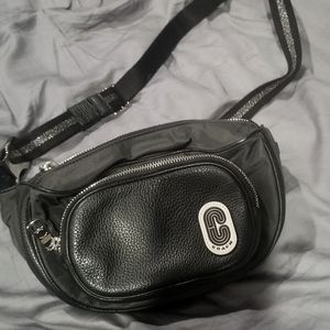 Coach Leather and Nylon Belt Bag
